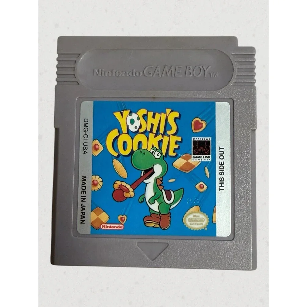 Yoshi's Cookie (Nintendo Game Boy, 1993) AUTHENTIC GAME ONLY GB